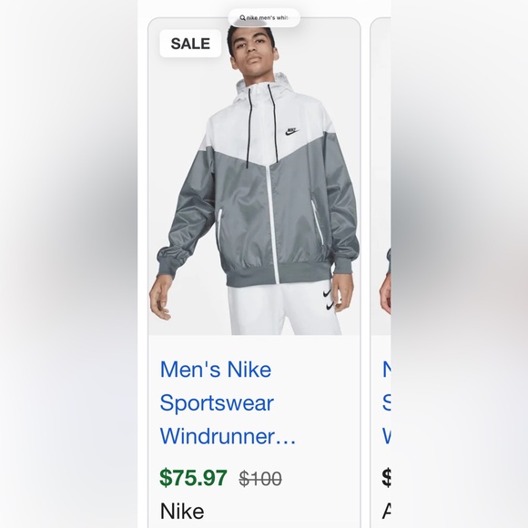 Nike Mens Windbreaker - Picture 6 of 6